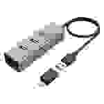 GrauGear G-HUB4-AC 4 Port USB 3.0-Hub mit USB-C® Stecker