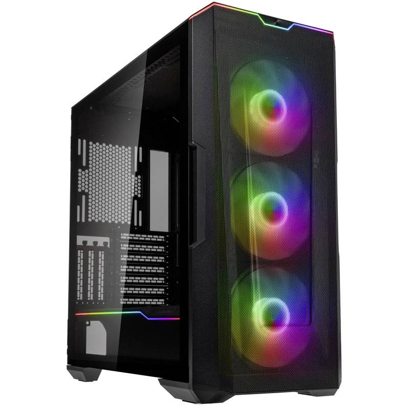 Phanteks Eclipse G500A D-RGB Midi-Tower, Tempered Glass - schwarz Midi-Tower Gehäuse, Gaming-Gehäuse Schwarz