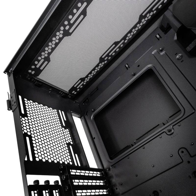 Phanteks Eclipse G500A D-RGB Midi-Tower, Tempered Glass - schwarz Midi-Tower Gehäuse, Gaming-Gehäuse Schwarz