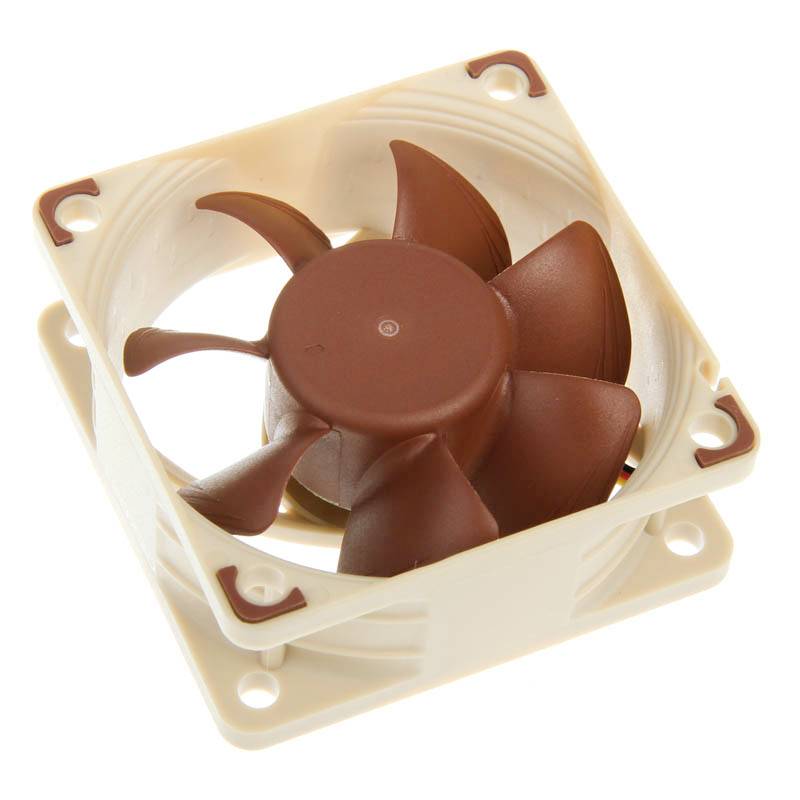 Noctua NF-A6x25 FLX Lüfter - 60mm PC-Gehäuse-Lüfter Braun (B x H x T) 60 x 25 x 60mm