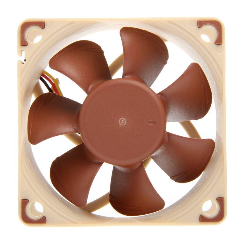 Noctua NF-A6x25 FLX Lüfter - 60mm PC-Gehäuse-Lüfter Braun (B x H x T) 60 x 25 x 60mm