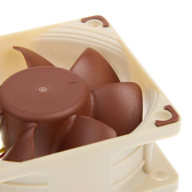 Noctua NF-A6x25 FLX Lüfter - 60mm PC-Gehäuse-Lüfter Braun (B x H x T) 60 x 25 x 60mm