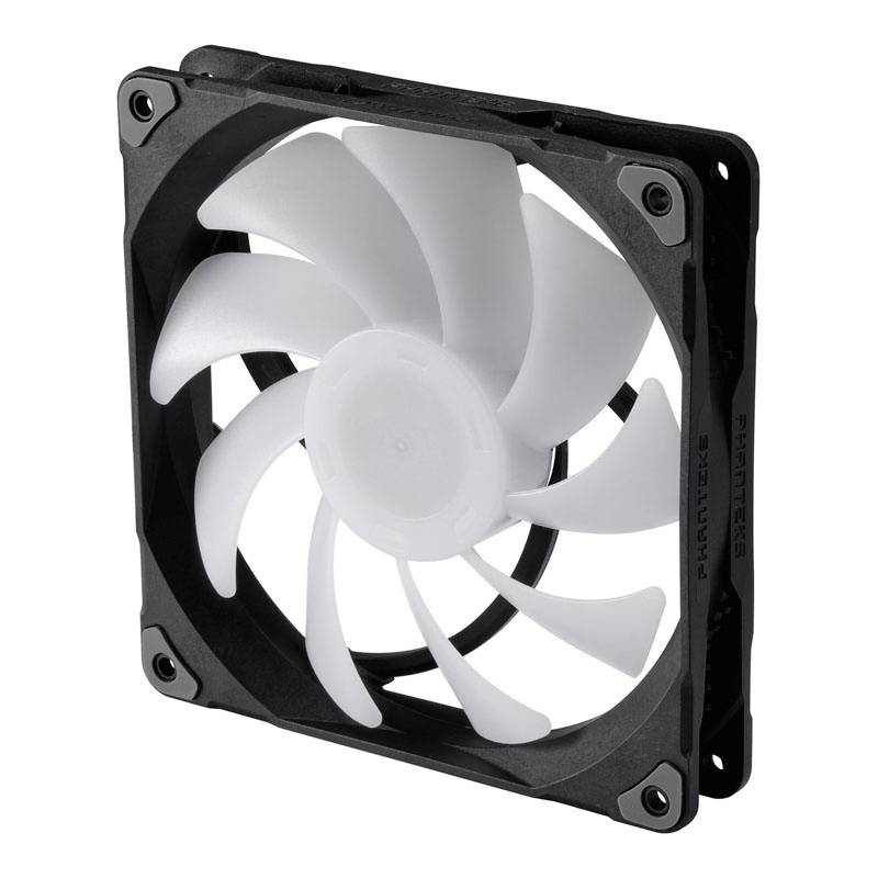 Phanteks M25 PWM D-RGB Fan 140 mm PC-Gehäuse-Lüfter Schwarz (B x H x T) 140 x 140 x 25 mm 3 St.