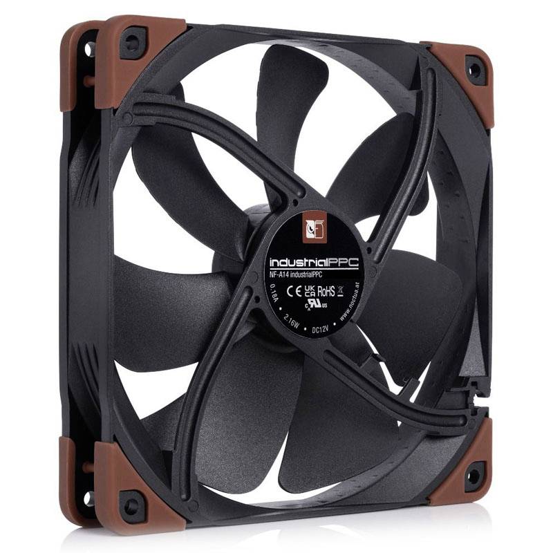 Noctua NF-A14 industrialPPC-24V-2000 SP IP67 PWM - 140mm PC-Gehäuse-Lüfter Schwarz (B x H x