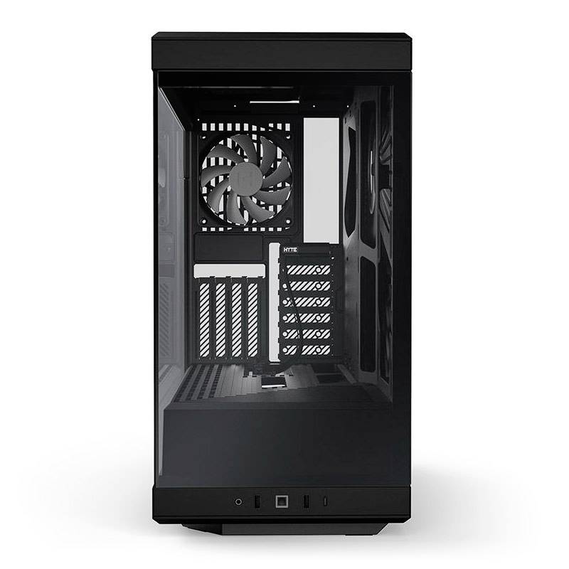 HYTE Y40 Midi Tower, Tempered Glass - schwarz Midi-Tower PC-Gehäuse, Gaming-Gehäuse Schwarz