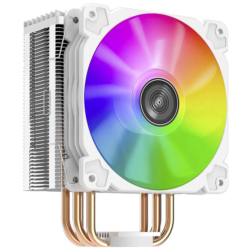 Jonsbo Jonsbo CR-1000 CPU-Kühler, RGB, 120 mm - weiß CPU-Kühler mit Lüfter