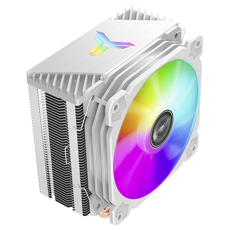 Jonsbo Jonsbo CR-1000 CPU-Kühler, RGB, 120 mm - weiß CPU-Kühler mit Lüfter