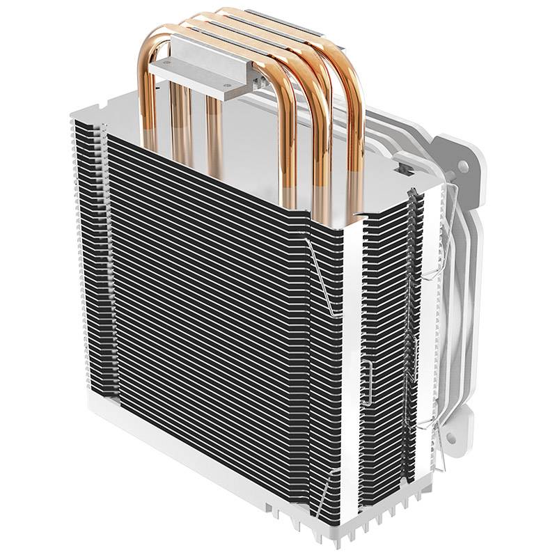 Jonsbo Jonsbo CR-1000 CPU-Kühler, RGB, 120 mm - weiß CPU-Kühler mit Lüfter