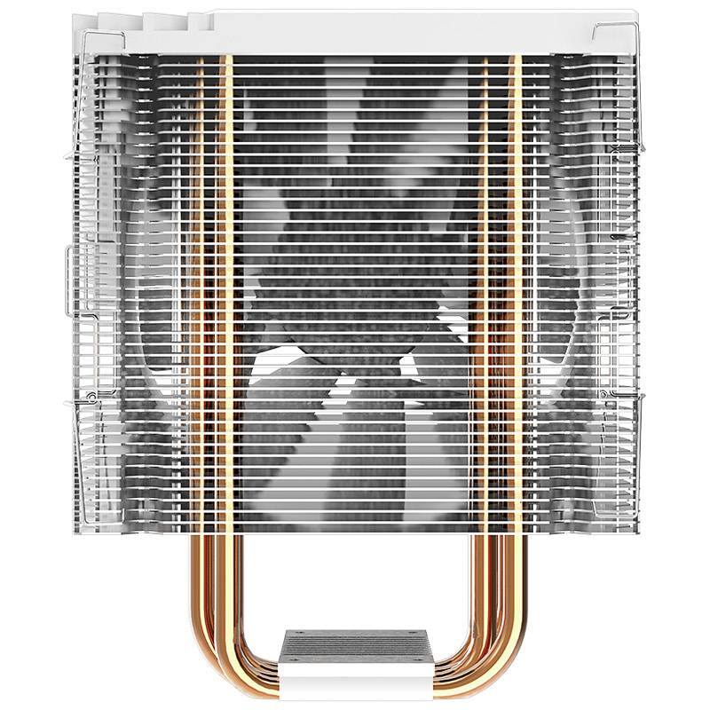 Jonsbo Jonsbo CR-1000 CPU-Kühler, RGB, 120 mm - weiß CPU-Kühler mit Lüfter