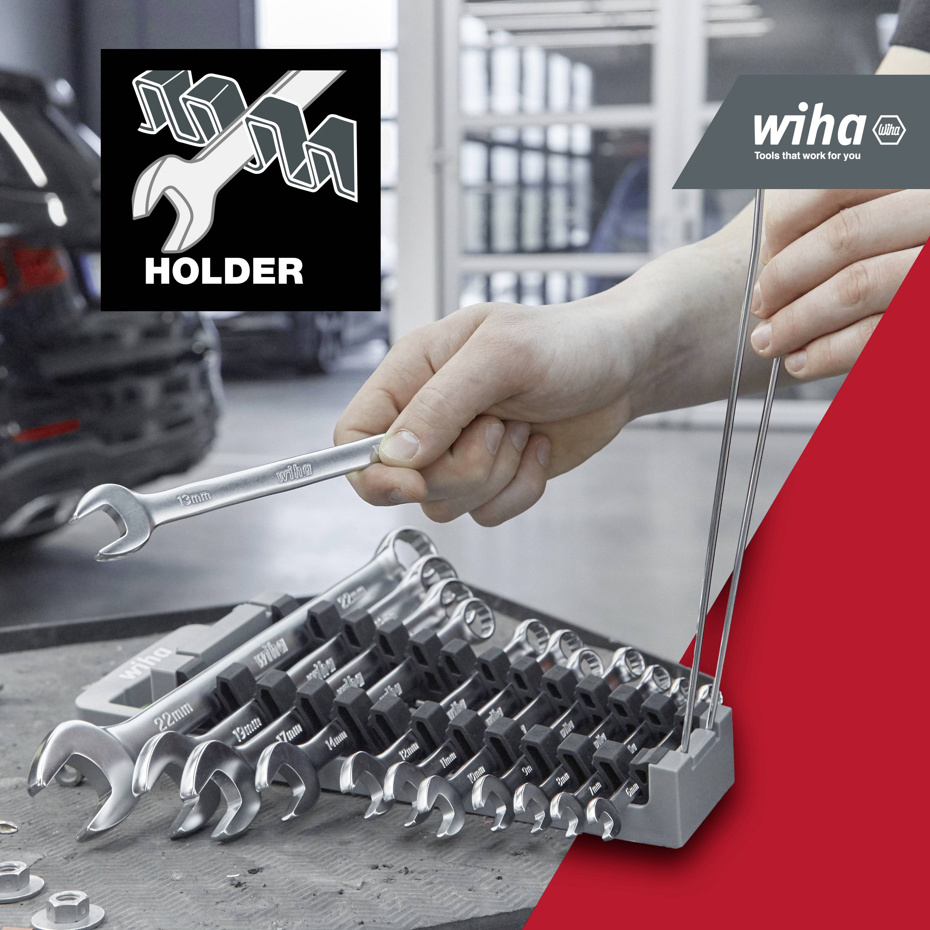 Wiha 45321 Ring-Maulschlüssel-Satz 13teilig Schlüsselweite (Metrisch) 6 - 22mm