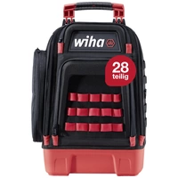 Wiha 45528 Elektriker Werkzeugrucksack bestückt 27teilig (L x B x H) 385 x 260 x 530mm Wiha 45528 Elektriker Werkzeugrucksack bestückt 27teilig (L x B x H) 385 x 260 x 530mm