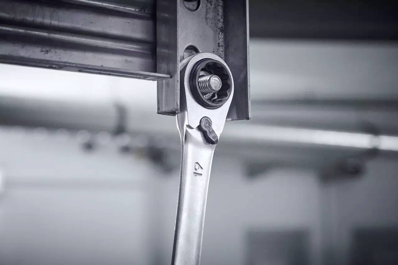 Wiha 45421 Doppel-Ringratschenschlüssel-Satz Schlüsselweite (Metrisch) 10 - 19mm