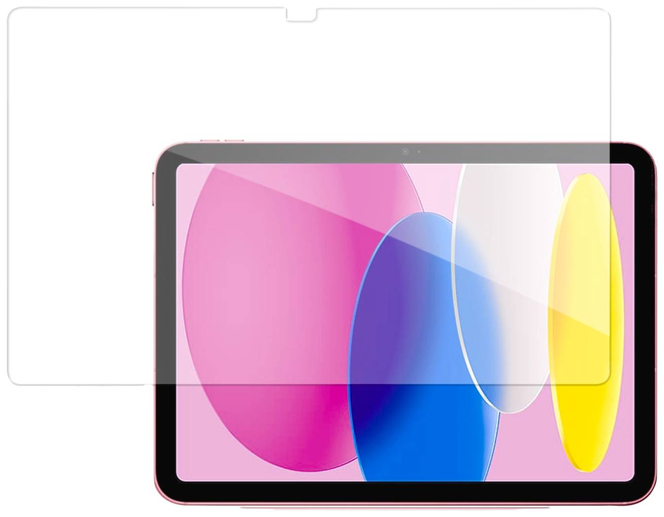 4smarts Second Glass X-Pro Bildschirmschutz für Tablet 2.5D Glas durchsichtig Apple 10.9-inch iPad 10. Generation