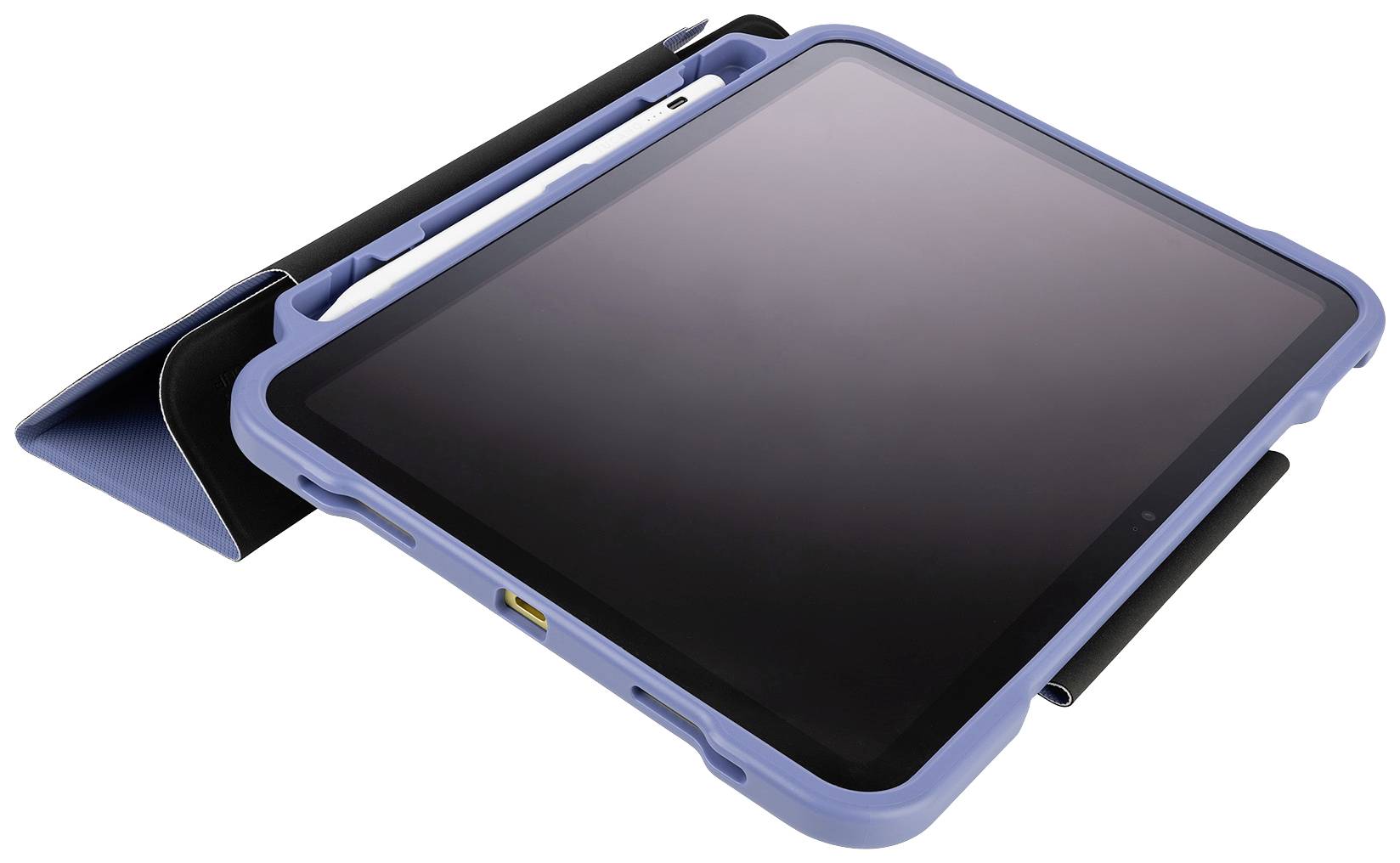 TUCANO Alunno - Flip-Hülle für Tablet - widerstandsfähig - recycelter Kunststoff, Thermoplastisches Polyurethan (TPU)
