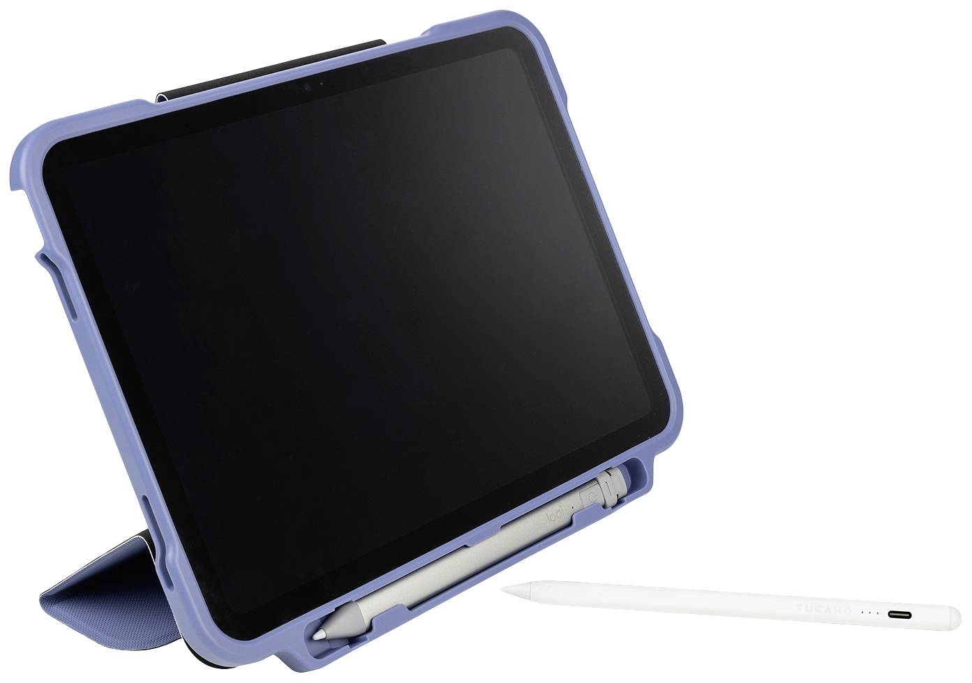 TUCANO Alunno - Flip-Hülle für Tablet - widerstandsfähig - recycelter Kunststoff, Thermoplastisches Polyurethan (TPU)