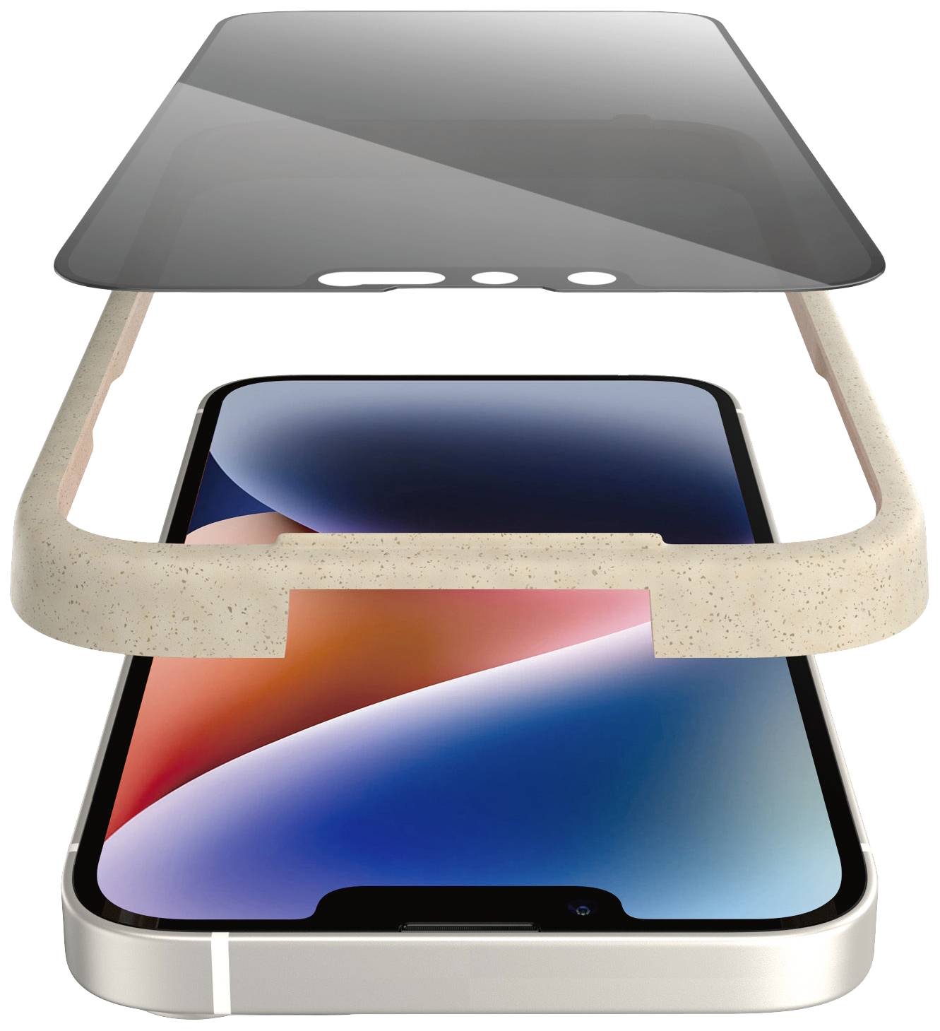 PanzerGlass Displayschutzglas mit Blickschutz Apple iPhone 16e, iPhone 14, iPhone 13, iPhone 13 Pro 1 St. P2783