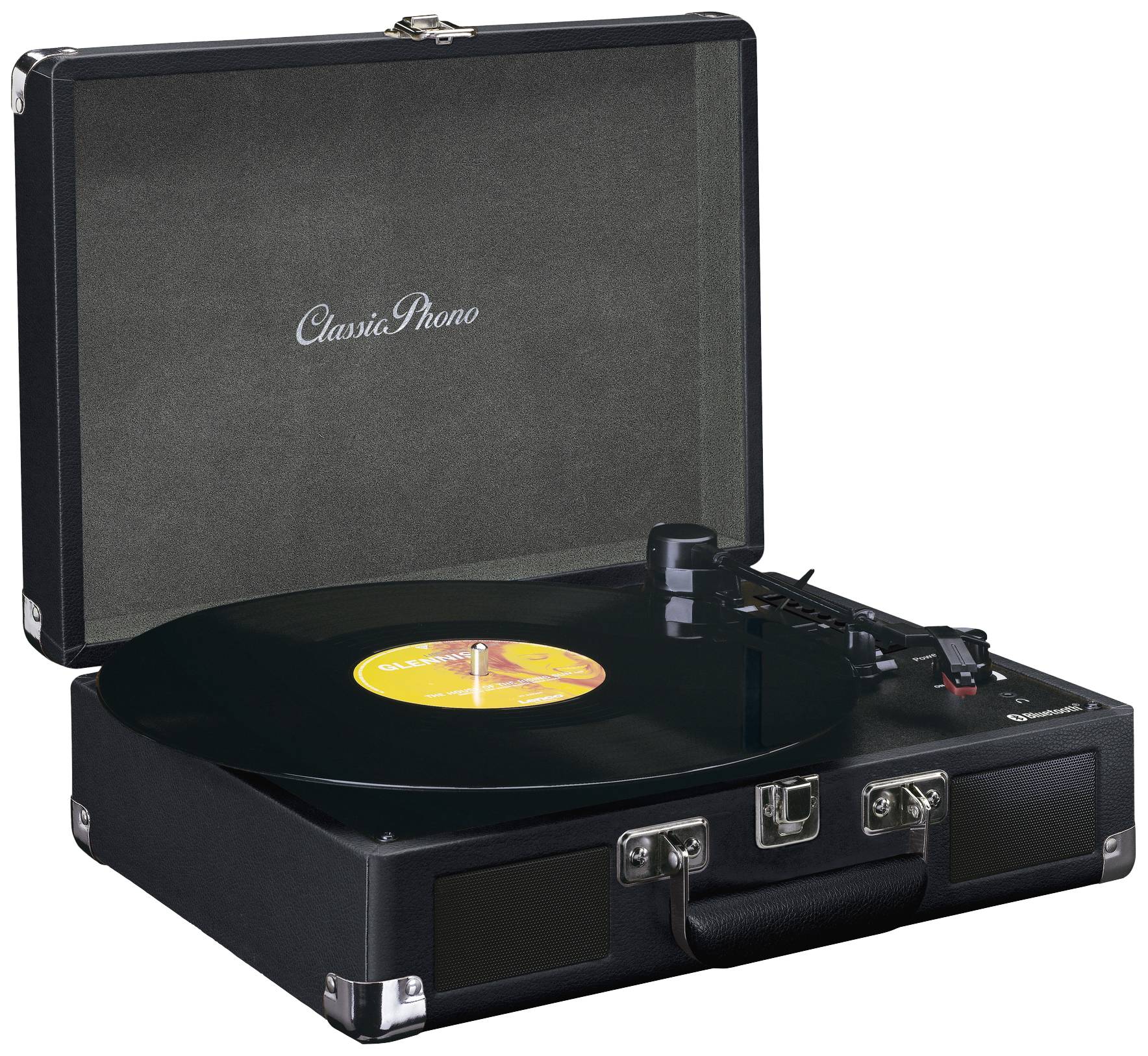 Lenco USB-Plattenspieler Riemenantrieb Schwarz