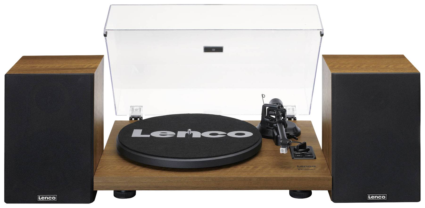 Lenco Plattenspieler Riemenantrieb Braun