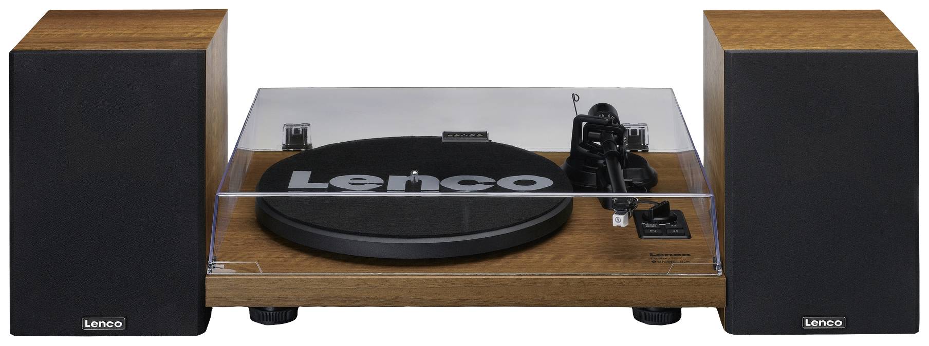 Lenco Plattenspieler Riemenantrieb Braun