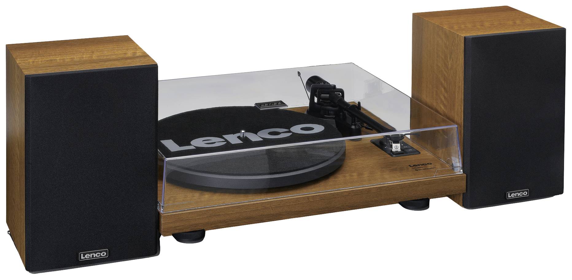 Lenco Plattenspieler Riemenantrieb Braun