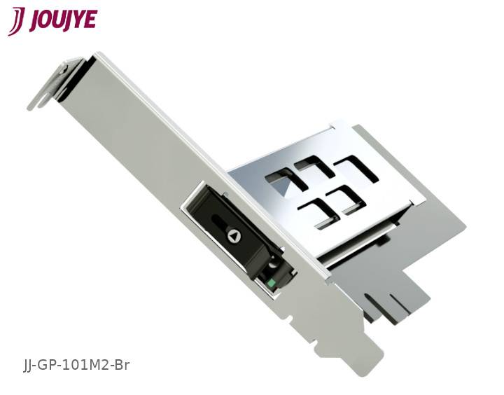 JouJye JJ-GP-101M2-Br 1 Port M.2 Controller PCIe x4 Passend für (SSD): 2230, 2242, 2260, 2280 inkl. Low-Profile Slotblech