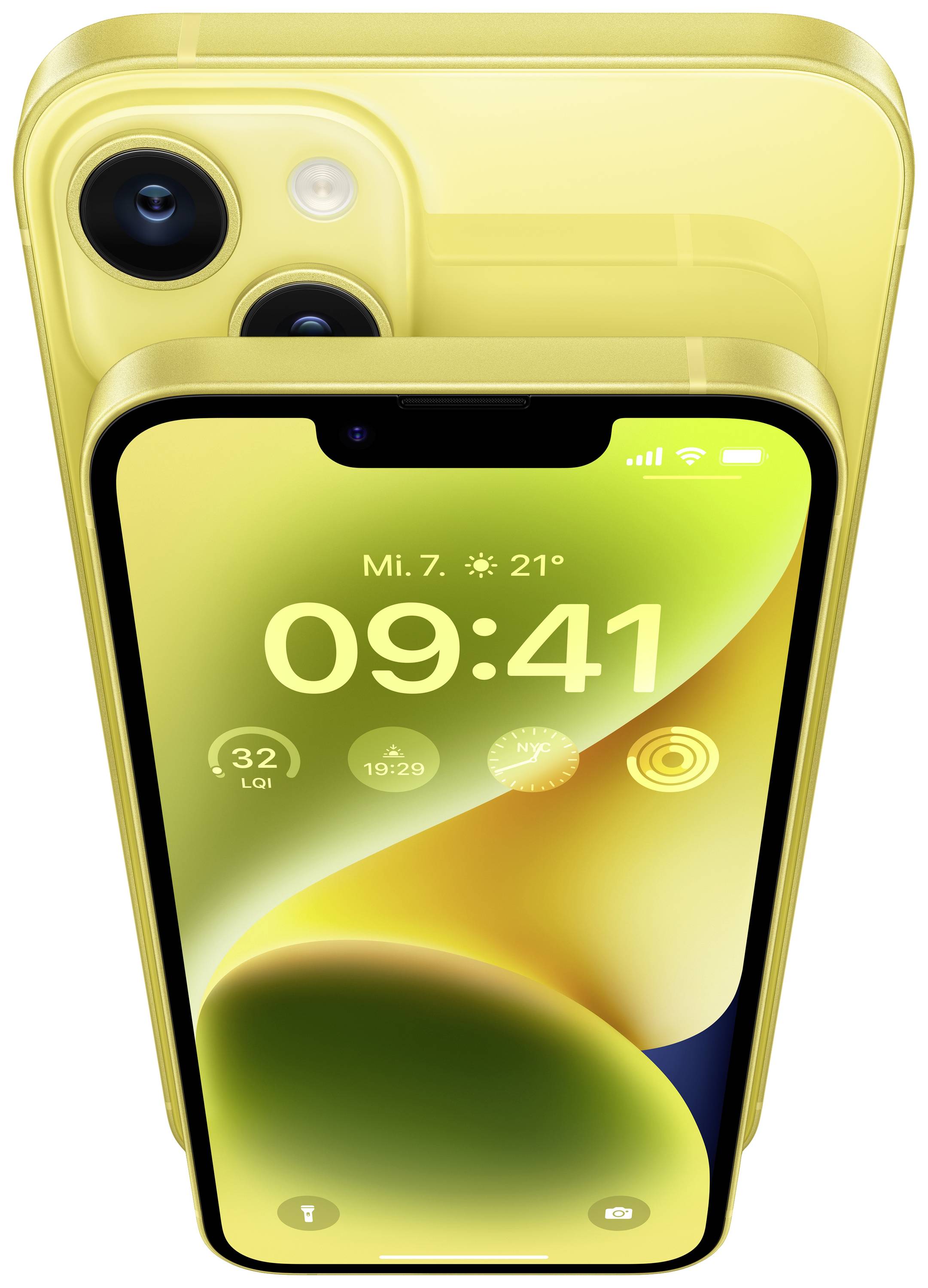 Apple iPhone 14 Gelb 128 GB 15.5 cm (6.1 Zoll)