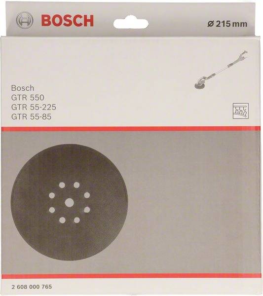 Bosch Accessories 2608000765 Stützteller, 215 mm Durchmesser 215 mm
