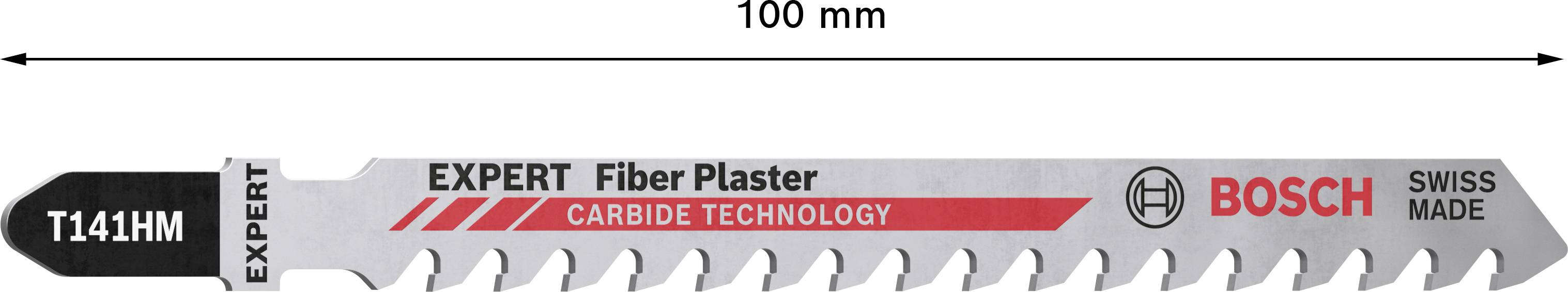 Bosch Accessories 2608901710 EXPERT ‘FIBER PLASTER’ T141 HM BLÄTTER 2 St.