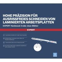 Bosch Accessories 2608901714 EXPERT ‘HARDWOOD 2-SIDE CLEAN’ T308 BFP BLÄTTER 2 St. Bosch Accessories 2608901714 EXPERT ‘HARDWOOD 2-SIDE CLEAN’ T308 BFP BLÄTTER 2 St.