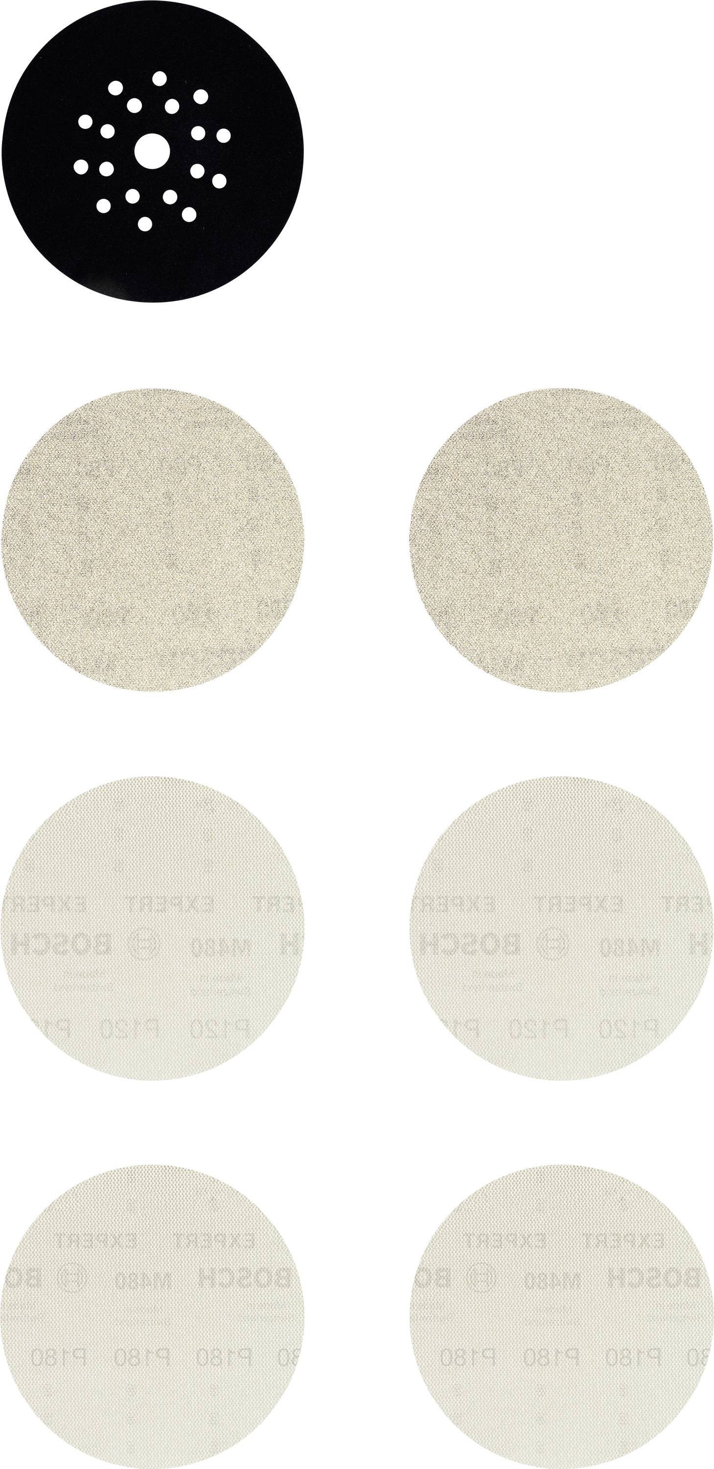 Bosch Accessories 2608901667 Schleifnetz für Trockenbauschleifer Körnung (num) 80, 120, 180 (Ø) 225mm 1 Set