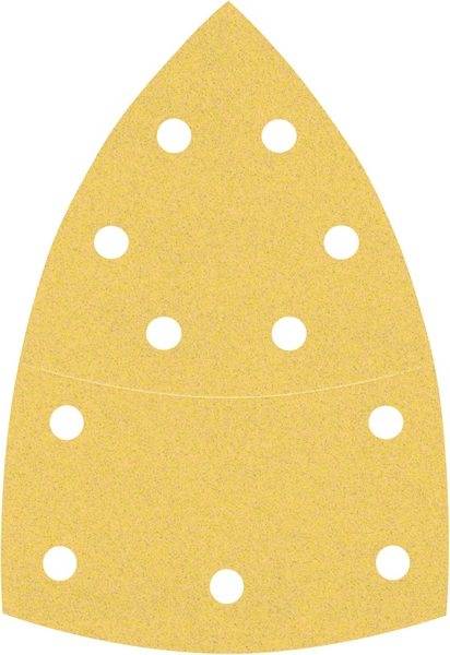 Bosch Accessories 2608901649 Schleifpapier für Multischleifer Körnung (num) 120 (L x B) 93 mm x 102