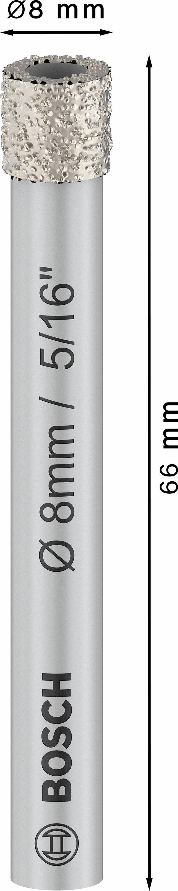 Bohrer von Bosch mit einem Durchmesser von 8 mm/5/16