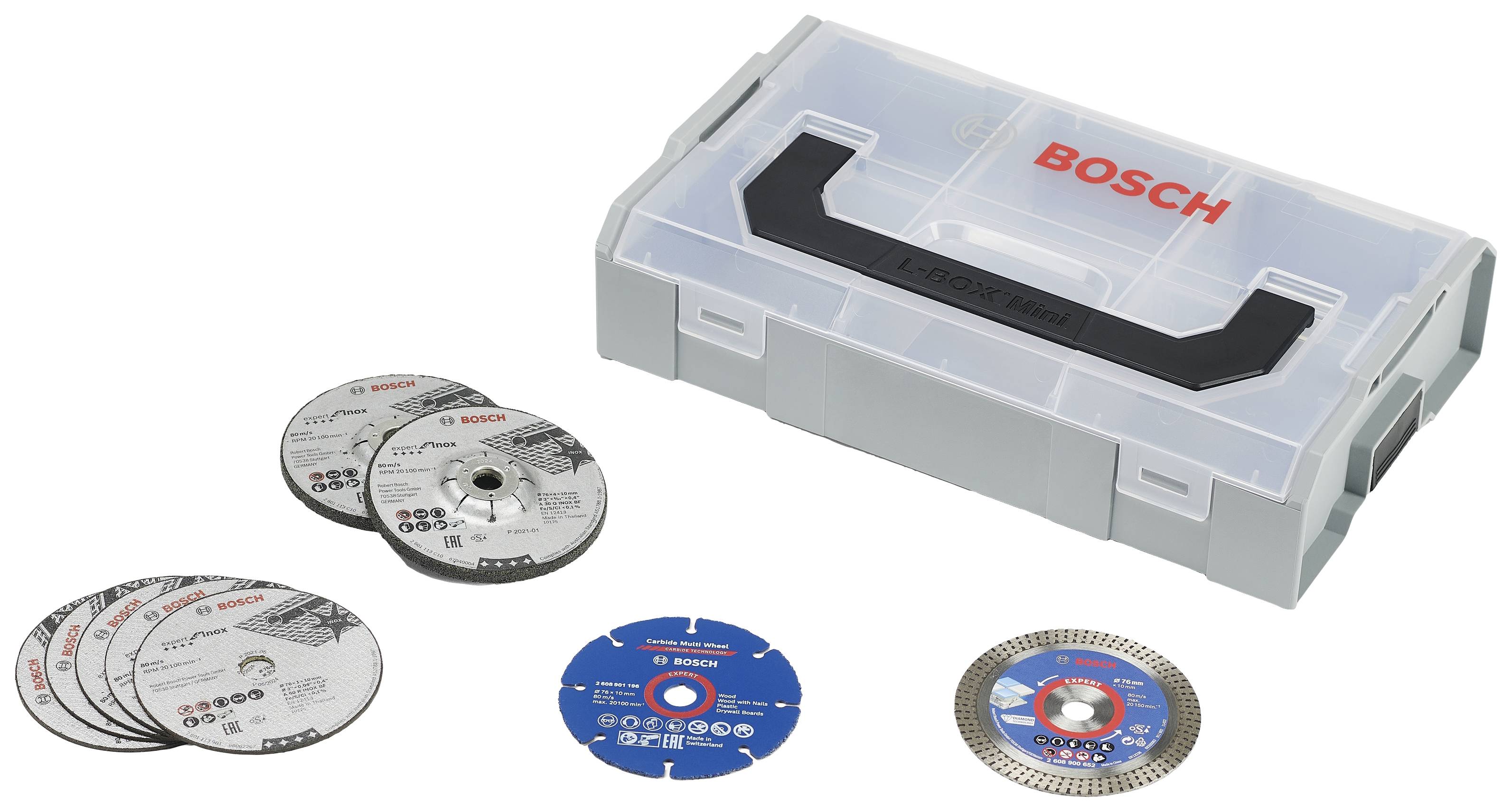 Bosch Accessories 061599764G Trennscheiben-Set 1 Set