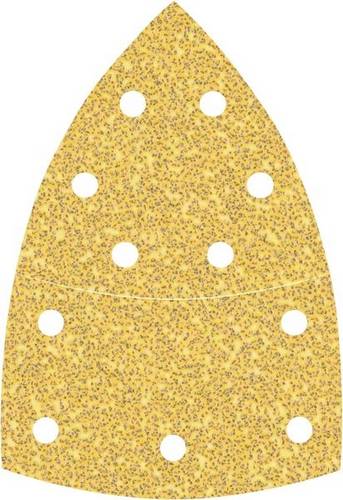Bosch Accessories 2608901676 Schleifpapier für Multischleifer Körnung (num) 40 (L x B) 102 mm x 93