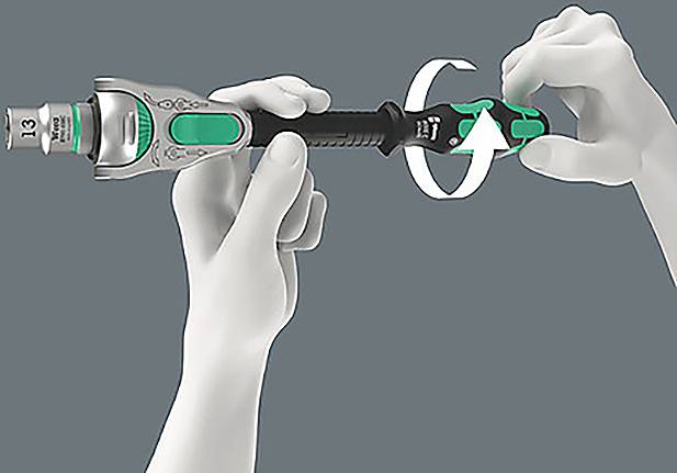 Wera 8100 SB All-in Steckschlüssel-Bit-Einsatz-Set 3/8" 35teilig 05003536001