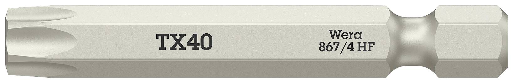 Wera 867/4 05060511001 Torx-Bit TX 40 1St.