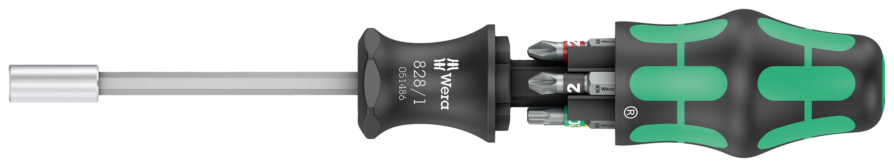 Wera Kraftform Kompakt 27 Set 1 Bithalter 1/4"