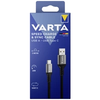 Varta USB-Kabel USB-A Stecker, USB-C® Stecker 2.00m 57935101111 Varta USB-Kabel USB-A Stecker, USB-C® Stecker 2.00m 57935101111