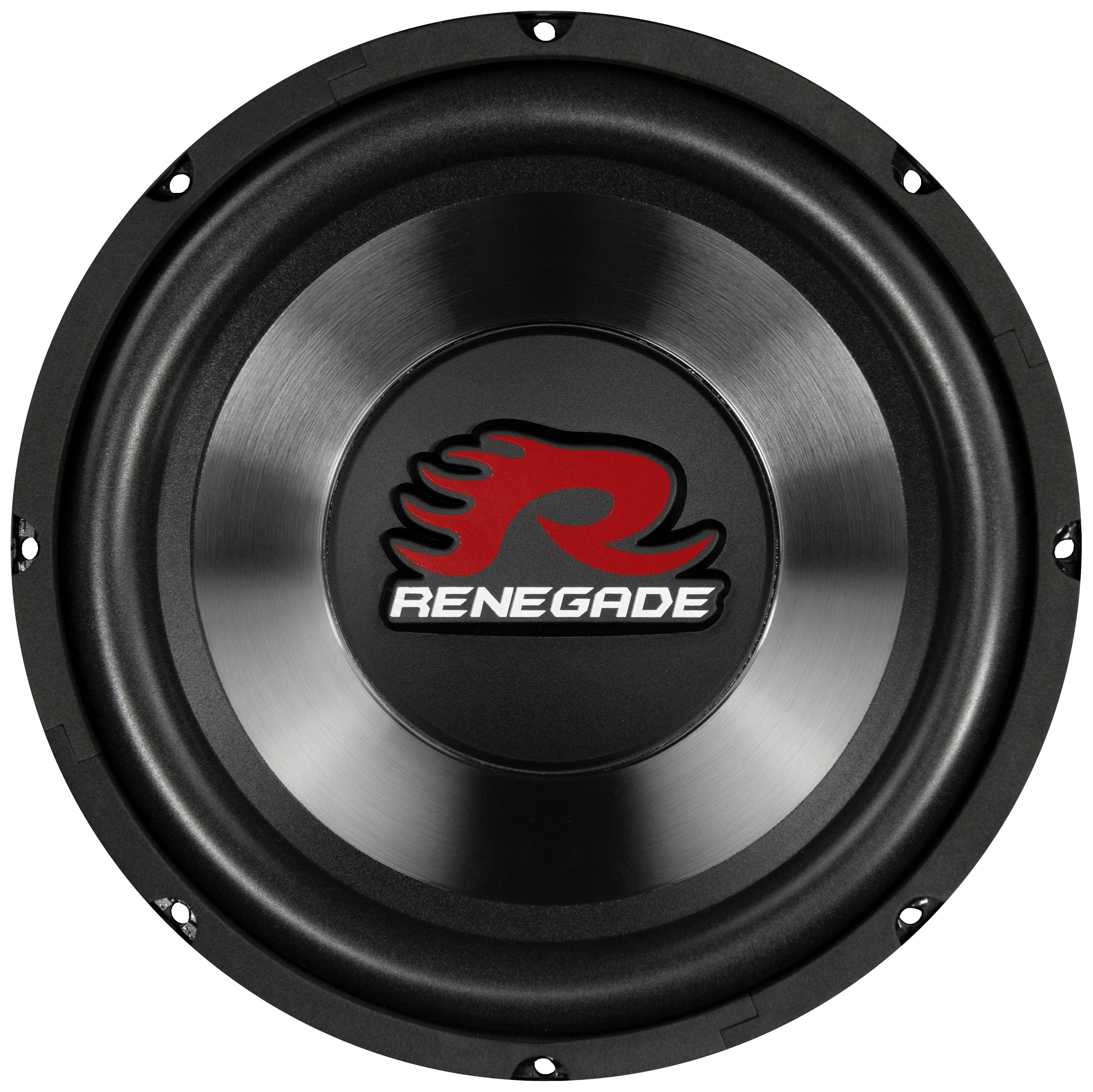 Renegade RXW104 Auto-Subwoofer passiv 500W 4Ω