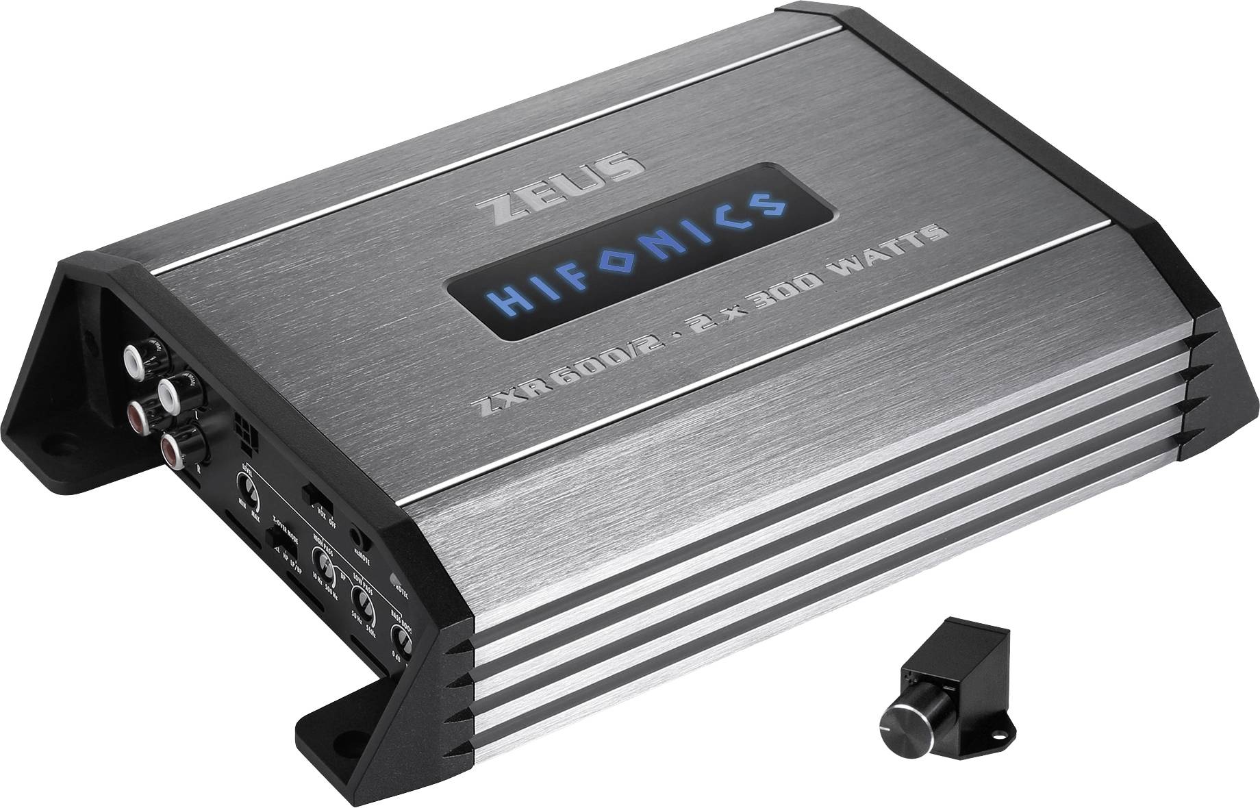 Hifonics ZXR600/2 2-Kanal Endstufe 600 W Lautstärke-/Bass-/Höhen-Regelung Passend für (Auto-Marke): Universal