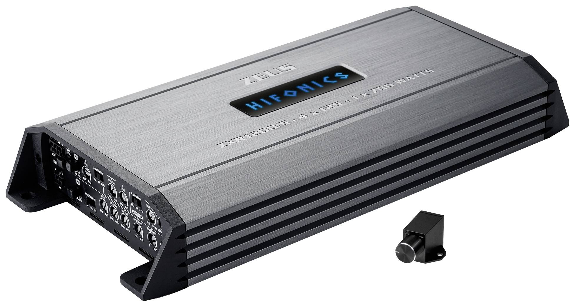 Hifonics ZXR1200/5 5-Kanal Endstufe 1200 W Lautstärke-/Bass-/Höhen-Regelung Passend für (Auto-Marke): Universal