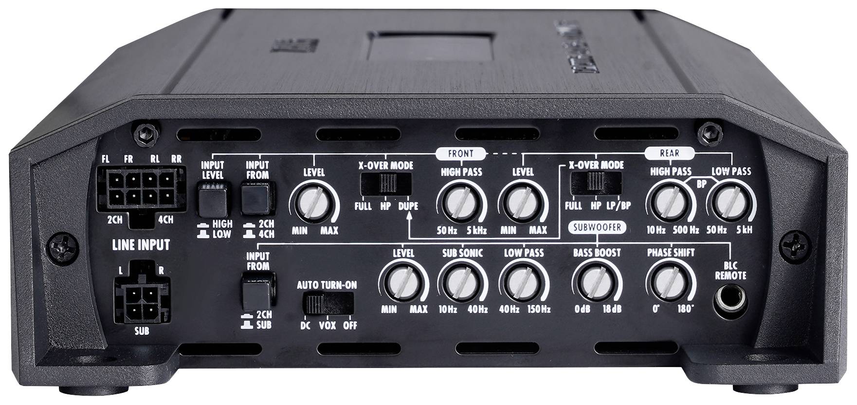 Hifonics ZXR1200/5 5-Kanal Endstufe 1200 W Lautstärke-/Bass-/Höhen-Regelung Passend für (Auto-Marke): Universal