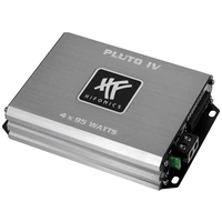Hifonics PLUTO4 4-Kanal Endstufe 380 W Passend für (Auto-Marke): Universal Hifonics PLUTO4 4-Kanal Endstufe 380 W Passend für (Auto-Marke): Universal