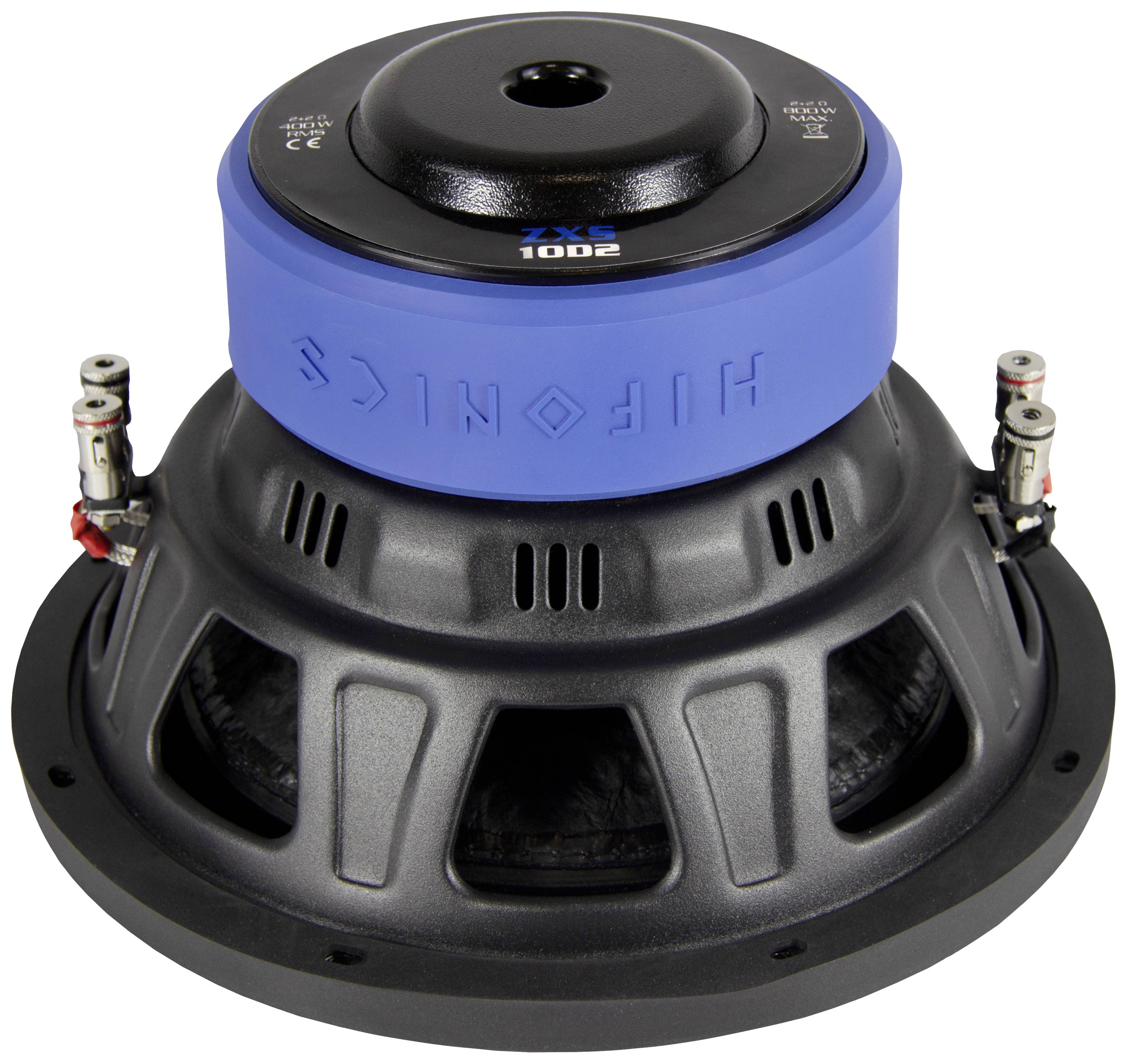 Hifonics ZXS10D2 Auto-Subwoofer passiv 800 W 2 Ω, 2 Ω