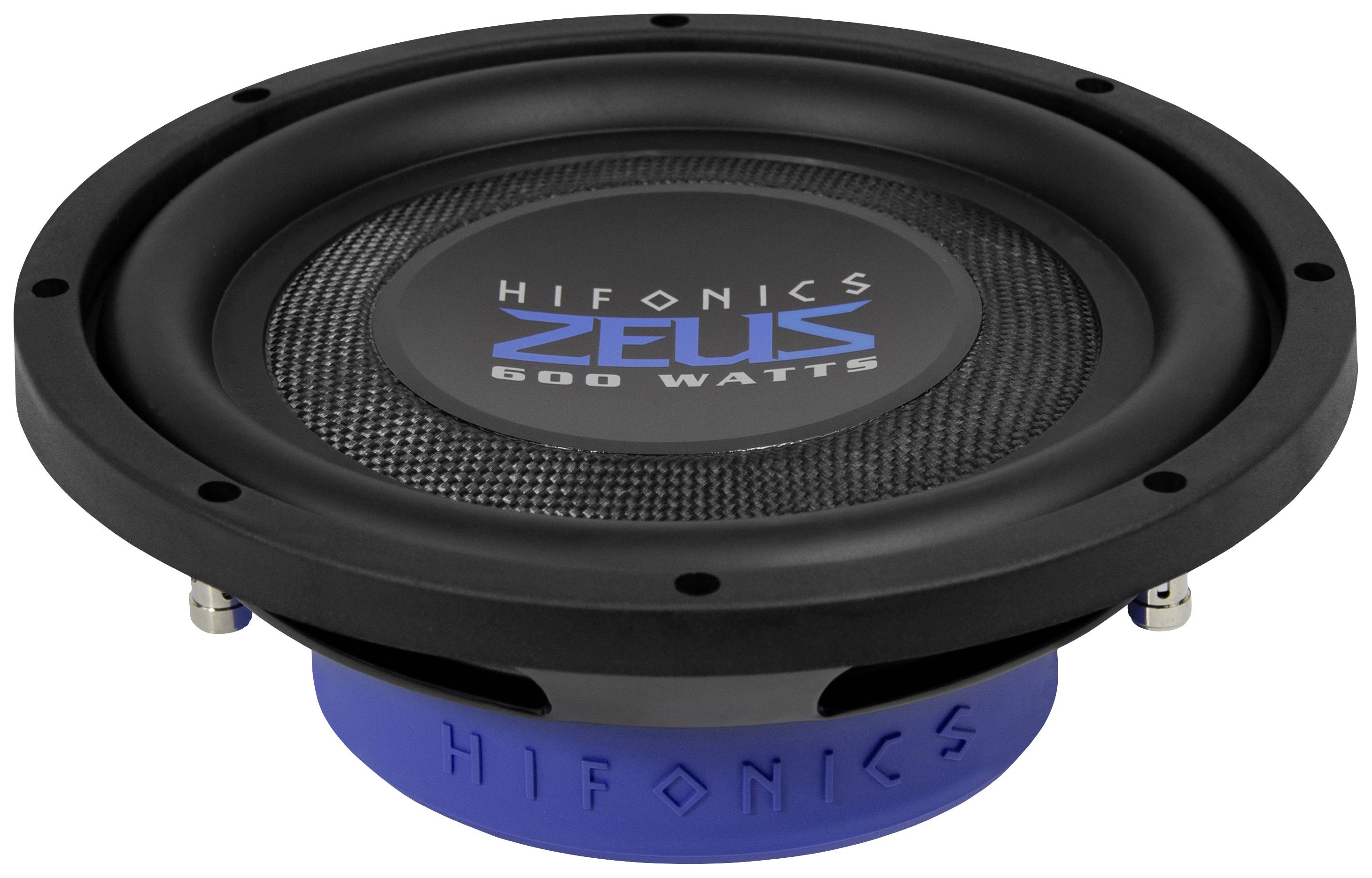 Hifonics ZST10D2 Auto-Subwoofer passiv 600 W 2 Ω, 2 Ω