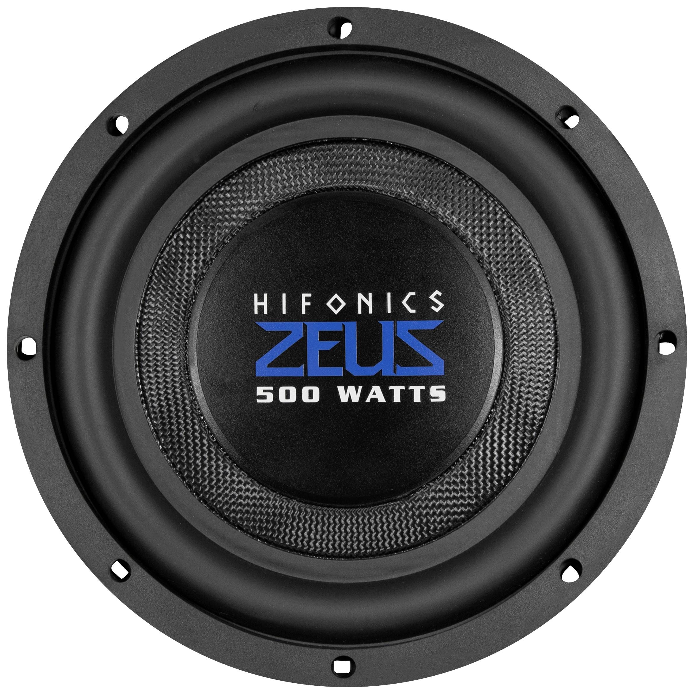 Hifonics ZST8D4 Auto-Subwoofer passiv 500 W 4 Ω, 4 Ω