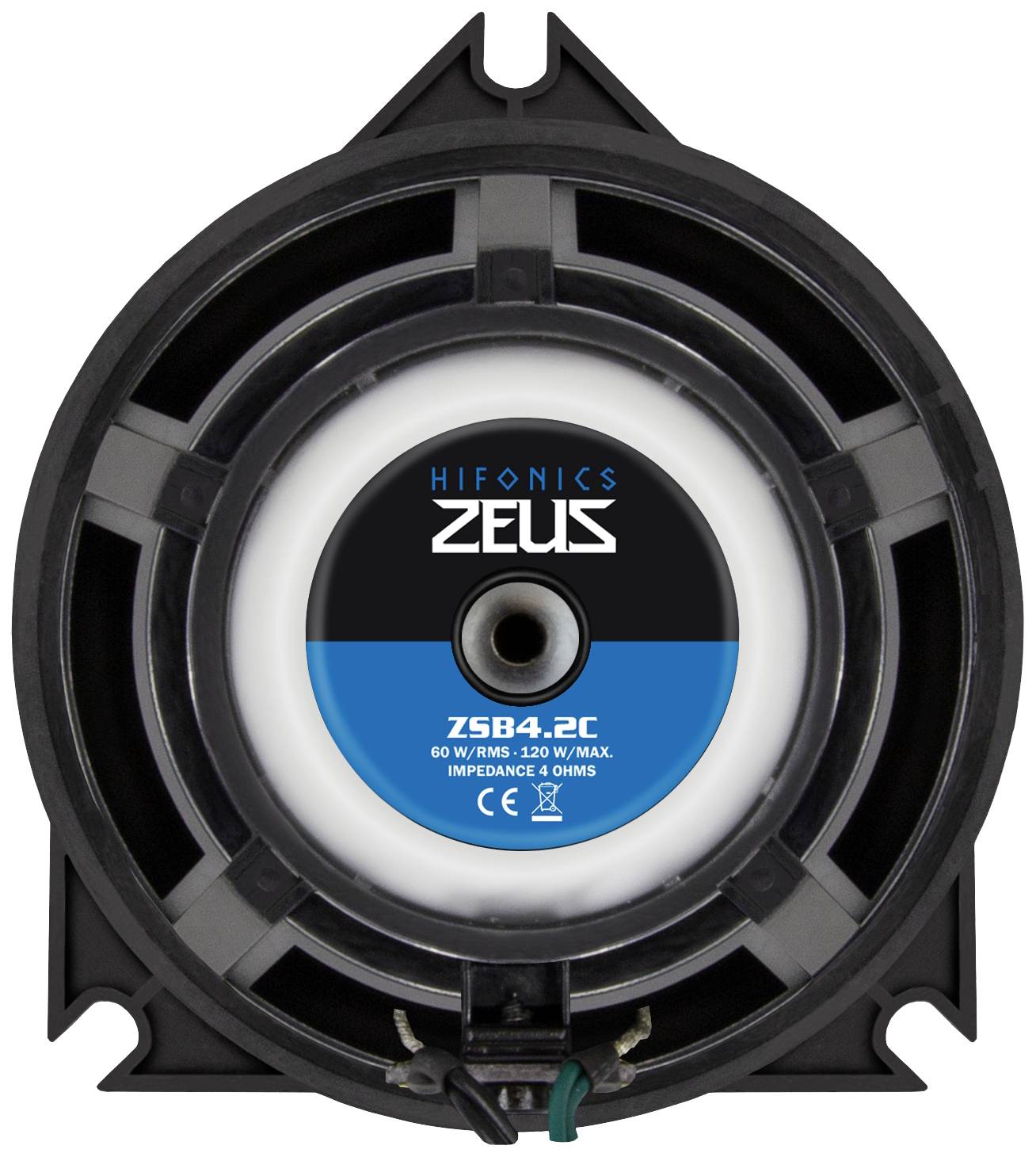 Hifonics ZSB4.2C 2-Wege Einbau-Lautsprecher 120 W Inhalt: 1 St.