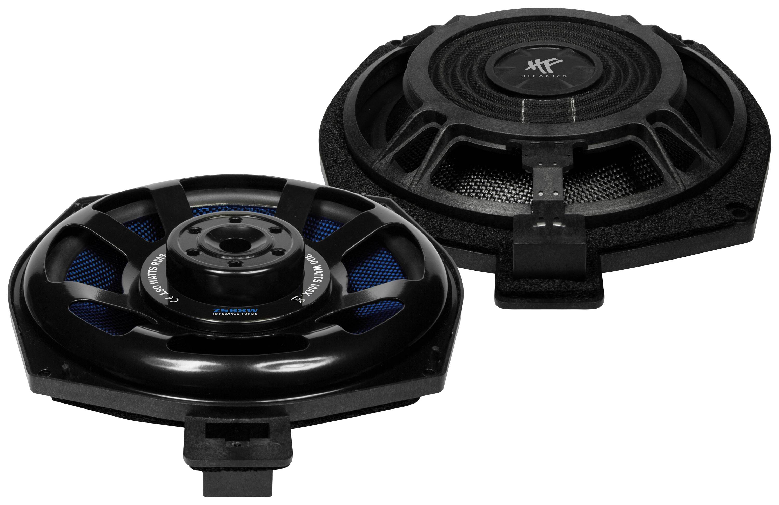 Hifonics ZSB8W Auto-Subwoofer passiv 300 W 4 Ω