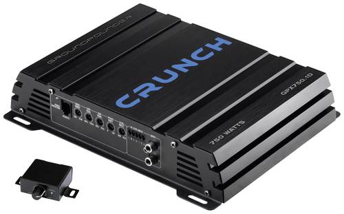Crunch GPX750.1D 1 Kanal Digital Endstufe 750W Lautstärke Bass Höhen Regelung Passend für (Auto  - Onlineshop Voelkner