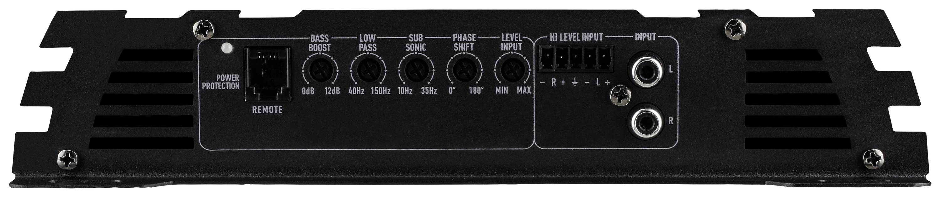 Crunch GPX750.1D 1-Kanal Digital Endstufe 750W Lautstärke-/Bass-/Höhen-Regelung Passend für (Auto-Marke): Universal